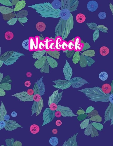 Notebook: Cute Blank Lined Journal Large 8.5 x 11 Matte Cover Design with Ruled White Paper Interior (Perfect for School Notes, Girls and Boys Diary, Kids Wri