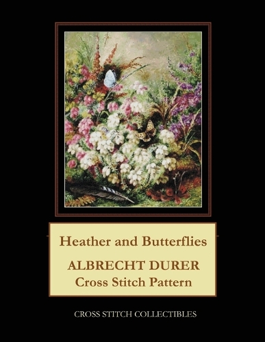 Heather and Butterflies: Albrecht Durer Cross Stitch Pattern