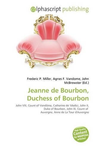 Jeanne de Bourbon, Duchess of Bourbon