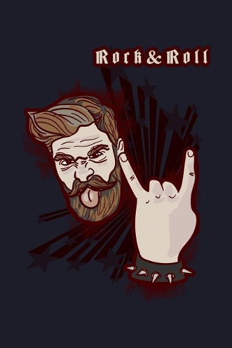 Rock & Roll: Blank Paper Sketch Book - Artist Sketch Pad Journal for Sketching, Doodling, Drawing, Painting or Writing