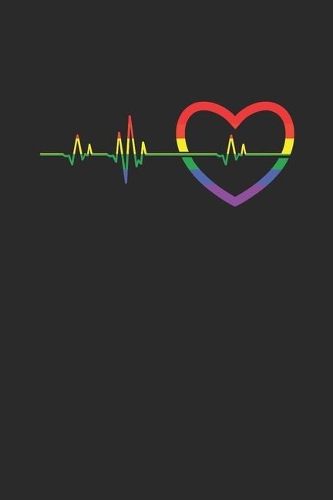 LGBT Heartbeat: Graph Paper Notebook (6" x 9" - 120 pages) LGBT Pride Themed Notebook for Gift / Daily Activity Journals / Diary
