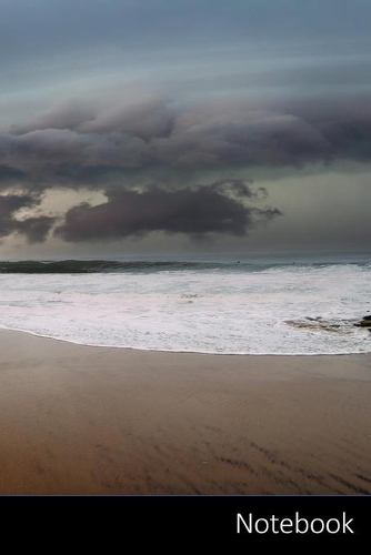 Notebook: Paisaje, Playa, Arena, Cielo Cuaderno / Diario / Libro de escritura / Notas - 6 x 9 pulgadas (15.24 x 22.86 cm), 110 páginas, superficie brillante.