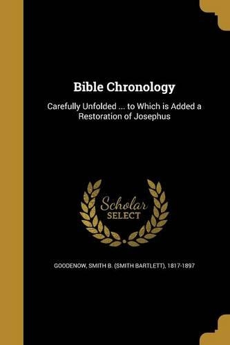 Bible Chronology