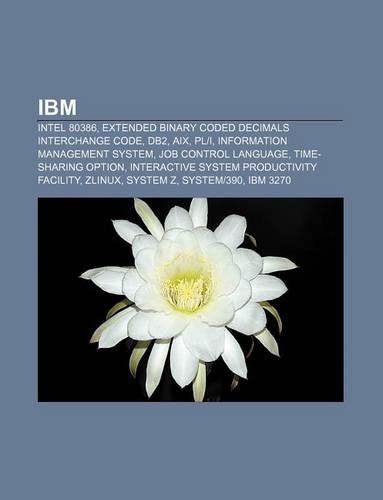 IBM: Intel 80386, Extended Binary Coded Decimals Interchange Code, DB2, AIX, Pli, Information Management System, Job Control Language