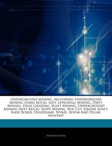 Articles on Underground Mining, Including: Underground Mining (Hard Rock), Adit, Longwall Mining, Drift Mining, High Grading, Shaft Mining, Underground Mining (Soft Rock), Slope Mining, Box C