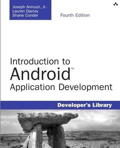 Introduction to Android Application Development 4th Edition