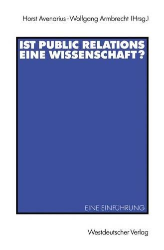 Ist Public Relations eine Wissenschaft?