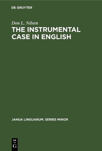 The Instrumental Case in English