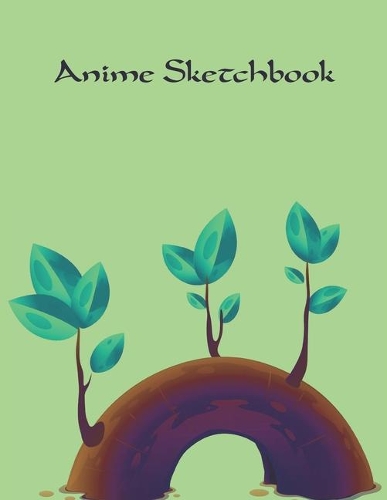 Anime Sketchbook: 100 Blank Pages, 8.5 x 11, Sketch Pad for Drawing Anime Manga Comics