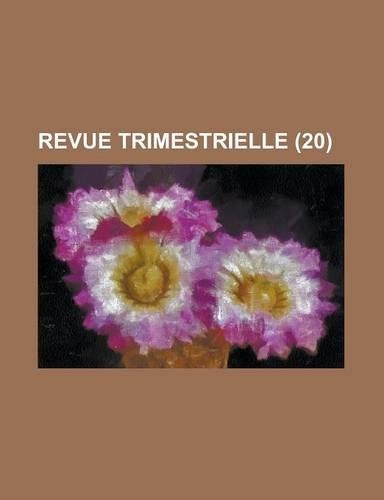 Revue Trimestrielle (20)