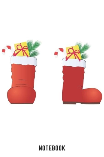 Notebook: A5 Liniert Lustiges Weihnachts Motiv Notizbuch für Weihnachten oder Nikolaus als Geschenk für die Adventszeit, Weihnachtswünsche und Weihnachtsplanu
