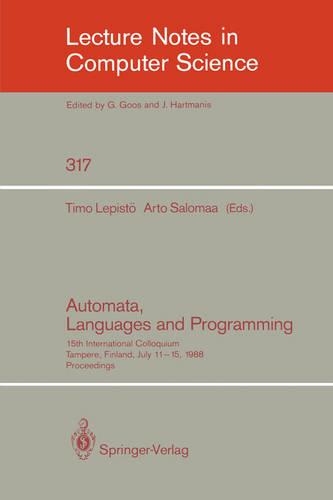 Automata, Languages and Programming