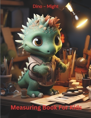 Dino Might Measuring Book For Kids