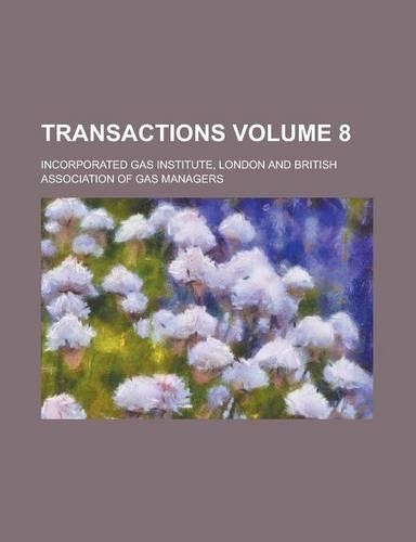 Transactions Volume 8
