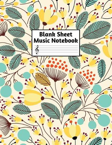 Blank Sheet Music Notebook