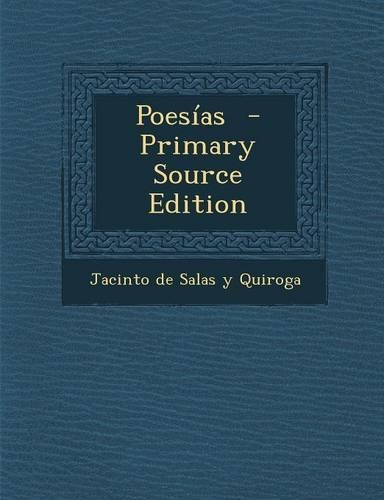 Poesias - Primary Source Edition