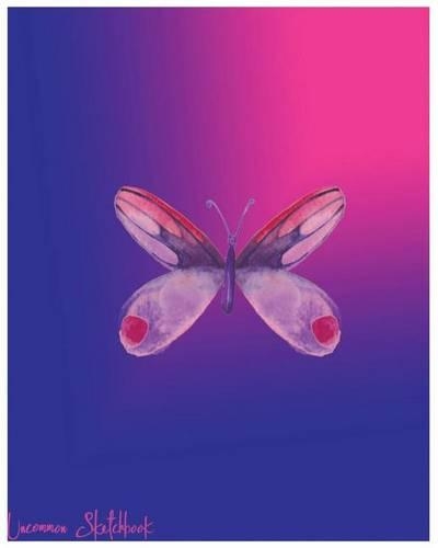 Uncommon Sketchbook: wonderful gift, Large 8 X 10 Blank, white, Unlined, Freely to write, sketch, draw and paint on for all. Enjoy yourself by writing with 150 pages ( S