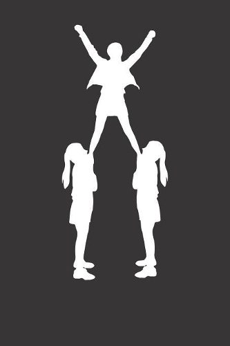 Notebook: Cheerleading College Ruled 6x9 120 Pages