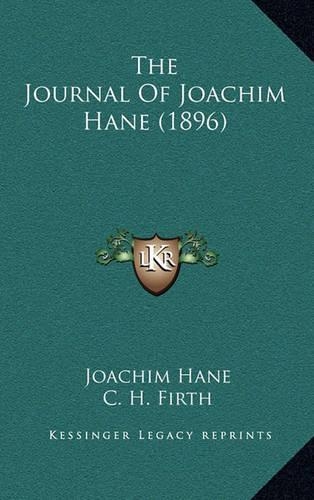The Journal of Joachim Hane (1896)