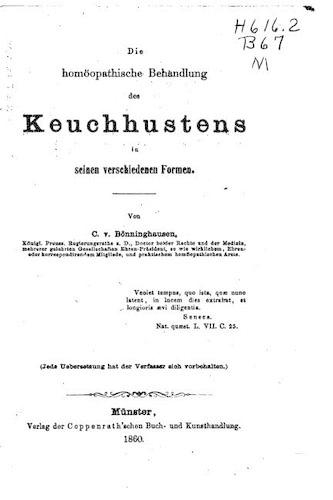 Die Homoopathische Behandlung Des Keuchhustens