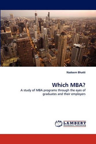 Which MBA?