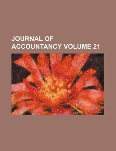 Journal of Accountancy Volume 21