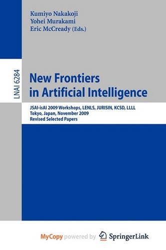 New Frontiers in Artificial Intelligence