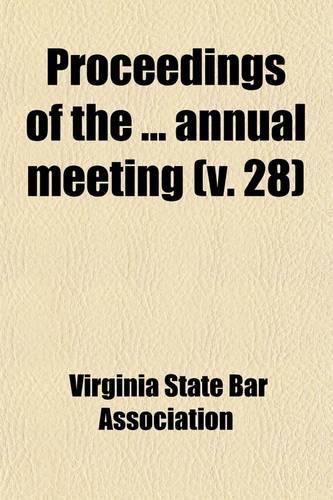 Proceedings of the Annual Meeting