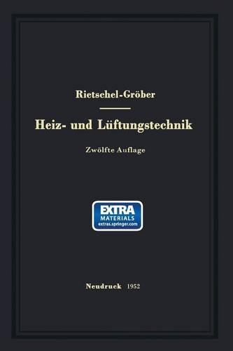 H. Rietschels Lehrbuch der Heiz- und Lüftungstechnik
