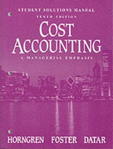 Student Solutions Manual
