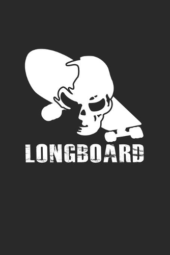 Longboard: 6x9 Longboarding - dotgrid - dot grid paper - notebook - notes