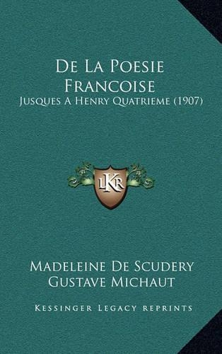 De La Poesie Francoise