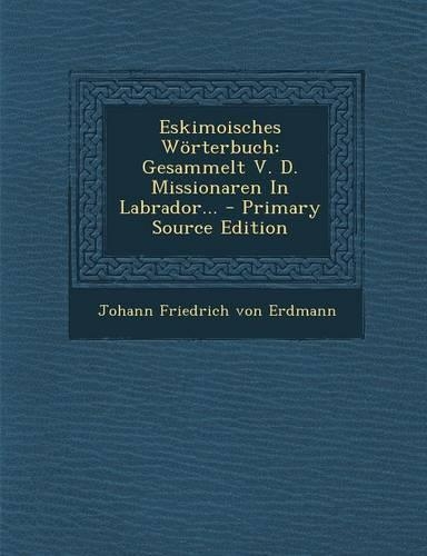 Eskimoisches Worterbuch