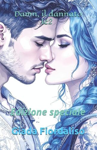 Damn, il dannato 1e2 edizione speciale con sfondi illustrati con bacio tra Damn e Ilera: Edizione speciale