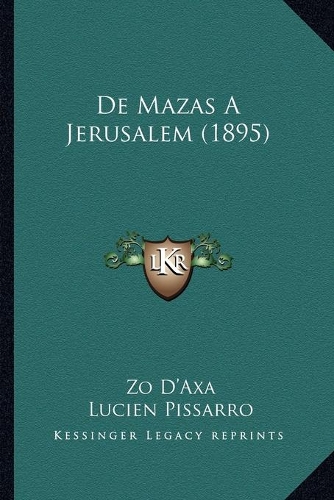 De Mazas A Jerusalem (1895)