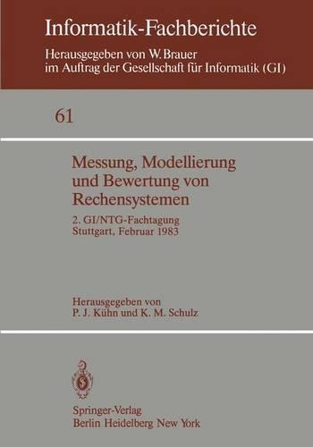 Messung, Modellierung und Bewertung von Rechensystemen