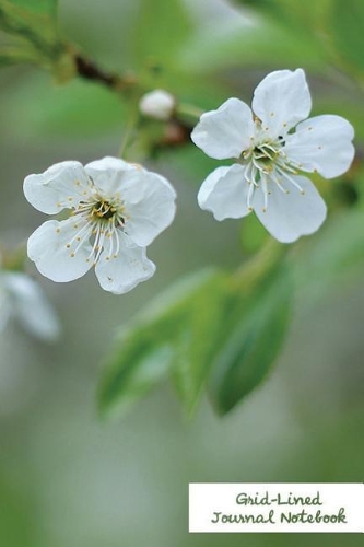 Grid-Lined Journal Notebook.: (Diary, Notebook) Glossy And Soft Cover, Grid-Lined Journal, Grid-Lined Notebook, Graph, 100 Grid-Lined Pages, Size 6" x 9"(Grid-Lined Flower Edition.)