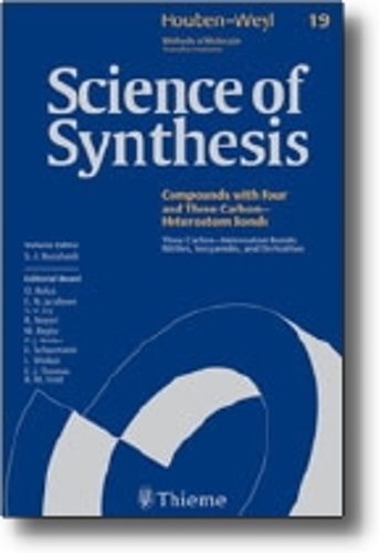 Science of Synthesis: Houben-Weyl Methods of Molecular Transformations Vol. 19
