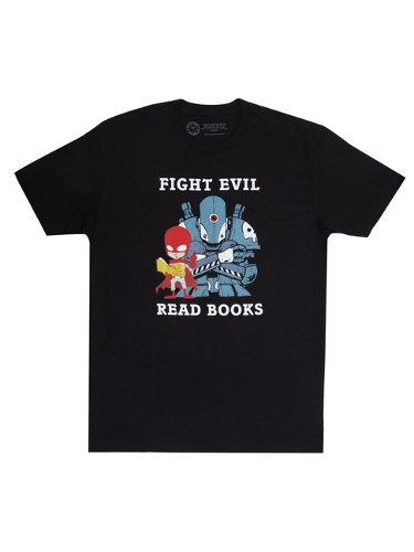 Fight Evil, Read Books: 2018 Design Unisex T-Shirt XXX-Large