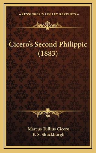 Cicero's Second Philippic (1883)