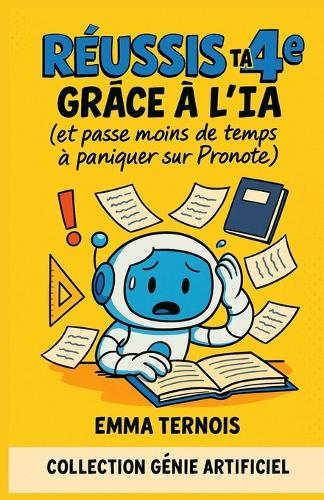 RÉUSSIS TA 4E GRÂCE À L'IA (et passe moins de temps à paniquer sur Pronote): Ce guide ultra concret t'aide à survivre et réussir ta 4e, sans te transformer en robot ni bosser 4h par soir.(Collection Génie Artificiel)