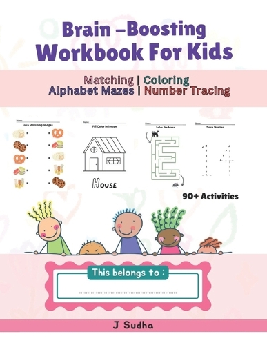 Brain-Boosting Adventures: Matching, Coloring, Mazes, and Tracing for Kids 3-5, Developing Identifying, Categorizing, and Grouping Skills in Kids, Preschool and Kindergarten