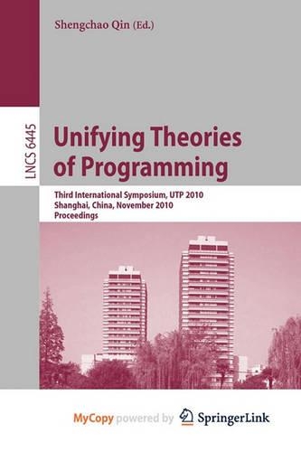 Unifying Theories of Programming