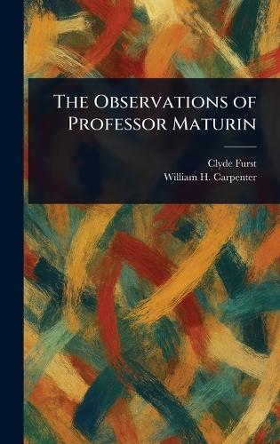 The Observations of Professor Maturin