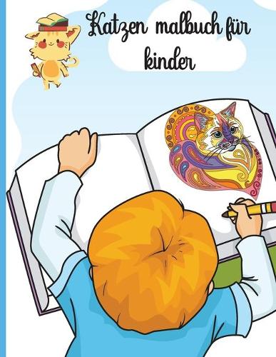 Katzen Malbuch für kinder