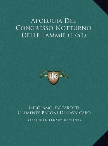 Apologia Del Congresso Notturno Delle Lammie (1751)