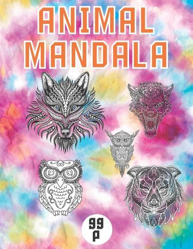 animal mandala coloring book for kids animals