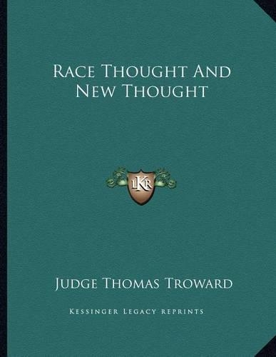 Race Thought and New Thought