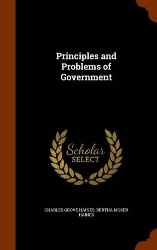 Principles and Problems of Government
