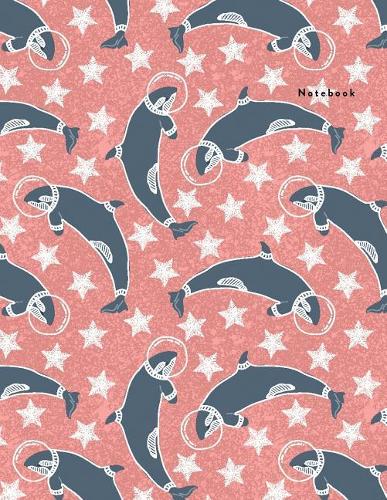 Notebook: Arctic Space Pattern - Lined Notebook: Large (8.5 x 11 inches) - 100 Pages(3 Lined Notebook Pattern (Arctic Space Pattern))